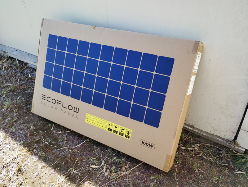 EcoFlow 100W ソーラーパネル 据置型