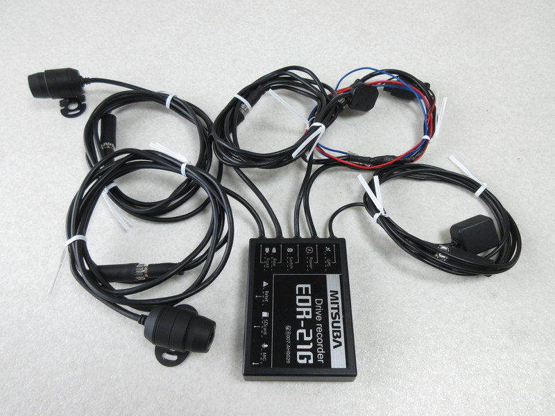 ミツバ バイク用ドライブレコーダー EDR-21G ドラレコ
