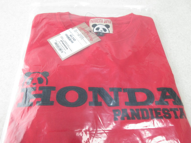 パンディエスタ Tシャツ ホンダ×パンダ 刺しゅう PANDIESTA