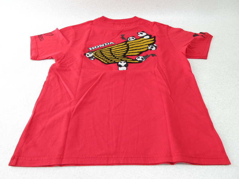 パンディエスタ Tシャツ ホンダ×パンダ 刺しゅう PANDIESTA